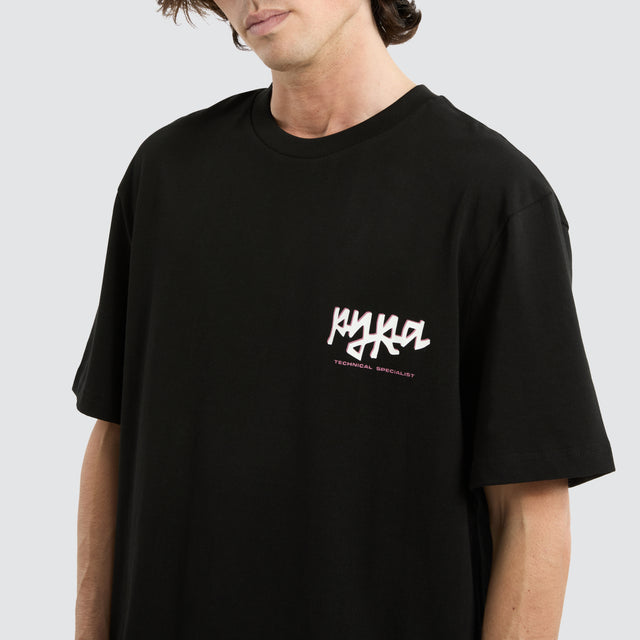 Inca Logo Tee Black