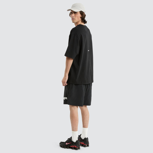 Boulder Nylon Short Black