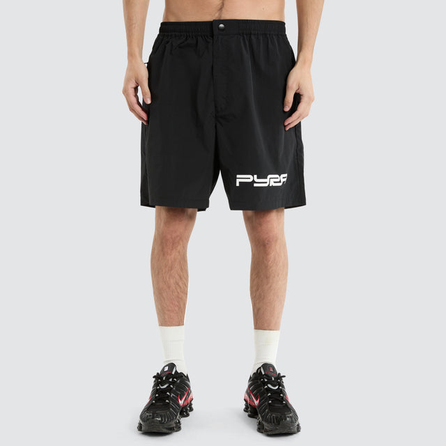 Boulder Nylon Short Black