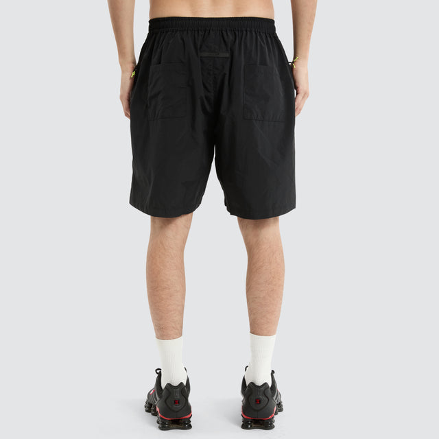 Boulder Nylon Short Black