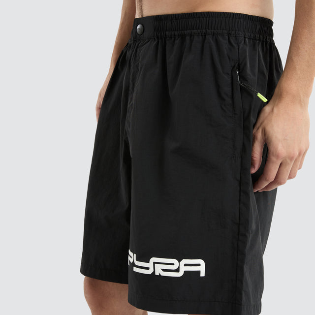 Boulder Nylon Short Black