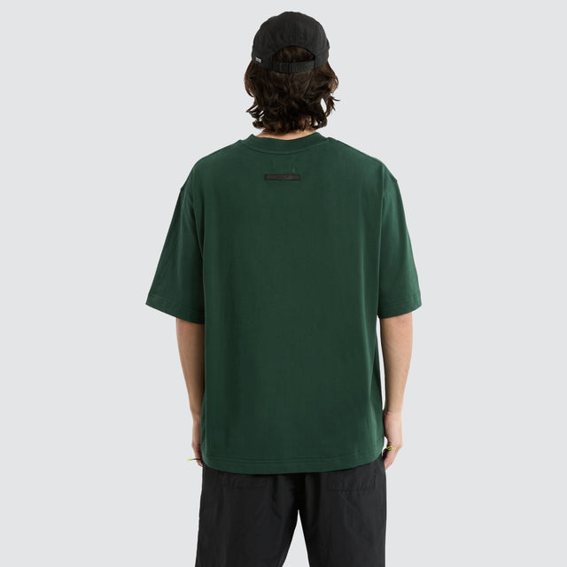 Outdoors Box Tee Green