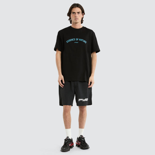 Carabiner Tee Black