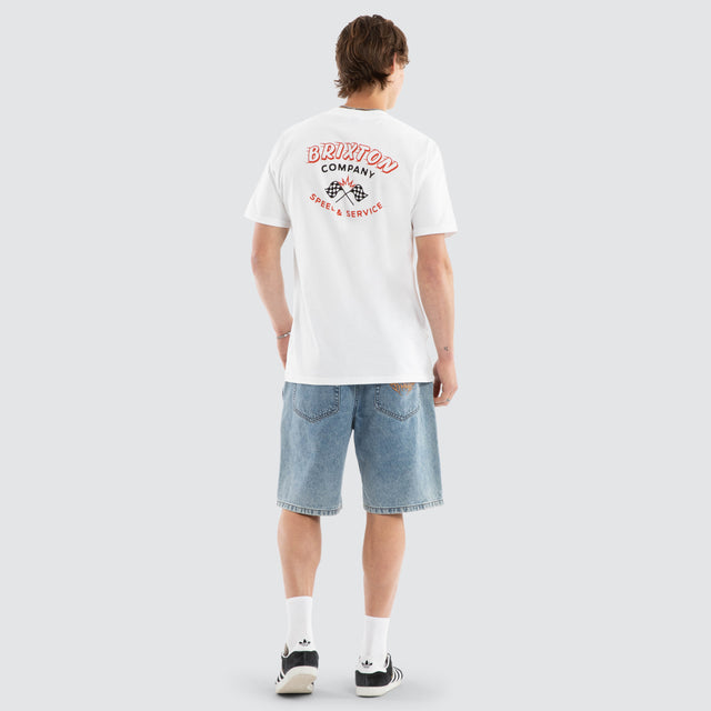 Qualify Short Sleeve Tee White