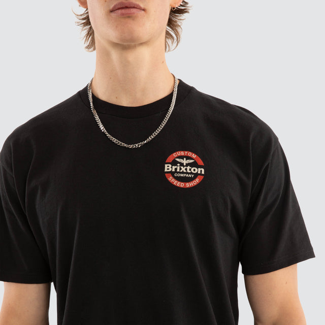 Revert Short Sleeve Tee Black