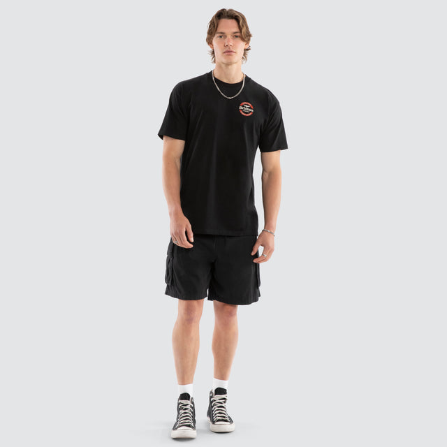 Revert Short Sleeve Tee Black