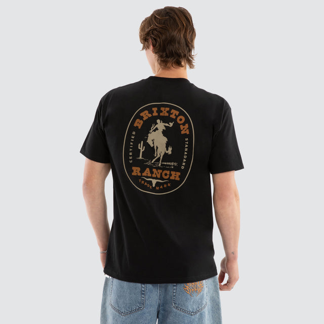 Rusty Short Sleeve Tee Black