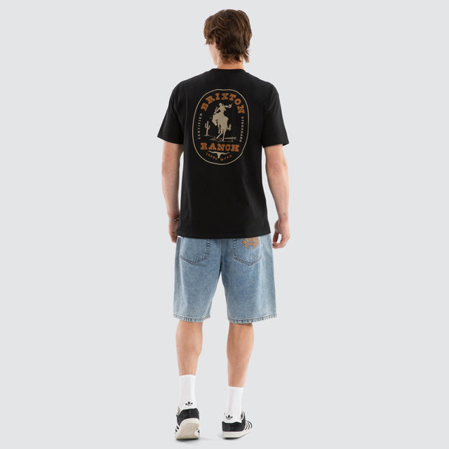 Rusty Short Sleeve Tee Black