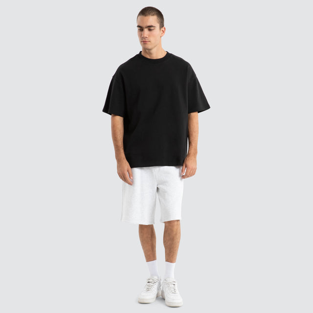 Supply Loopback Raptor Tee Jet Black