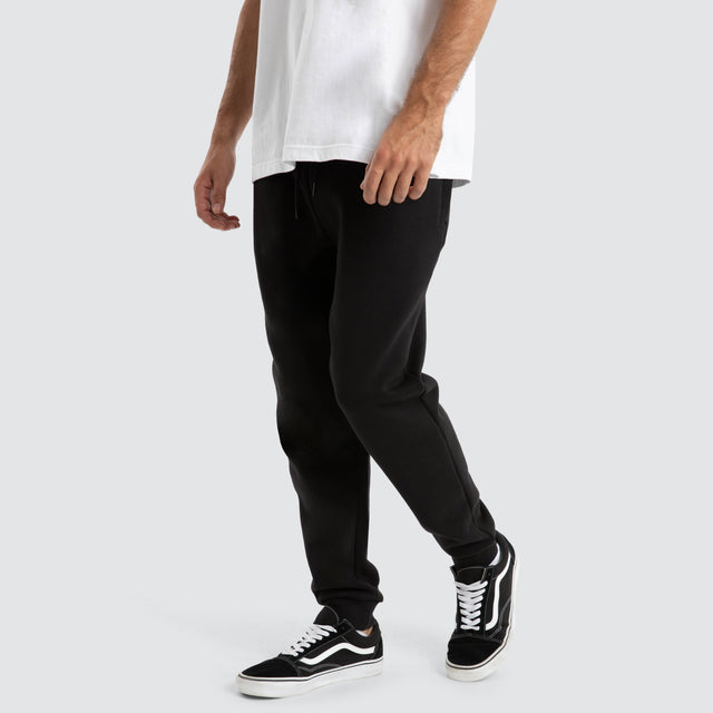 Supply Skinny Trackpant Jet Black