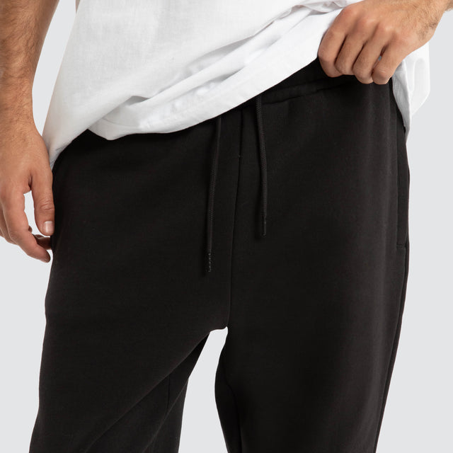 Supply Skinny Trackpant Jet Black