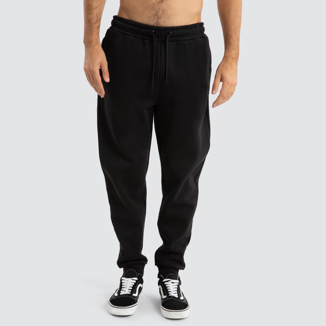 Supply Skinny Trackpant Jet Black