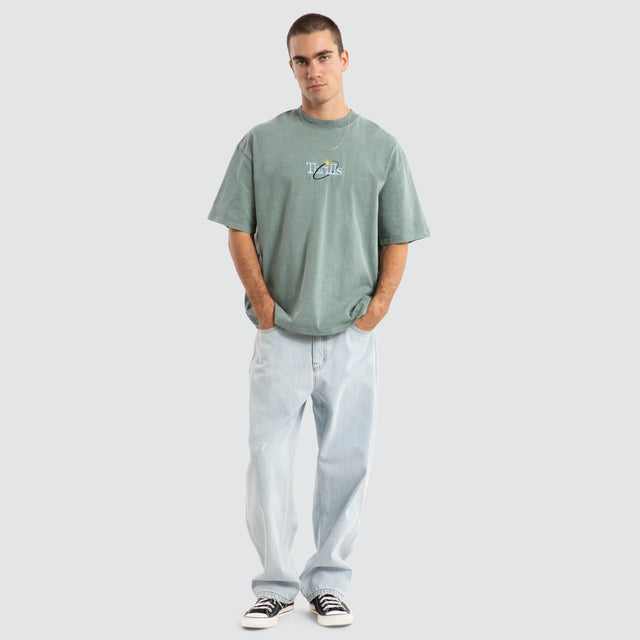 Ambient Connections Oversized Tee Green