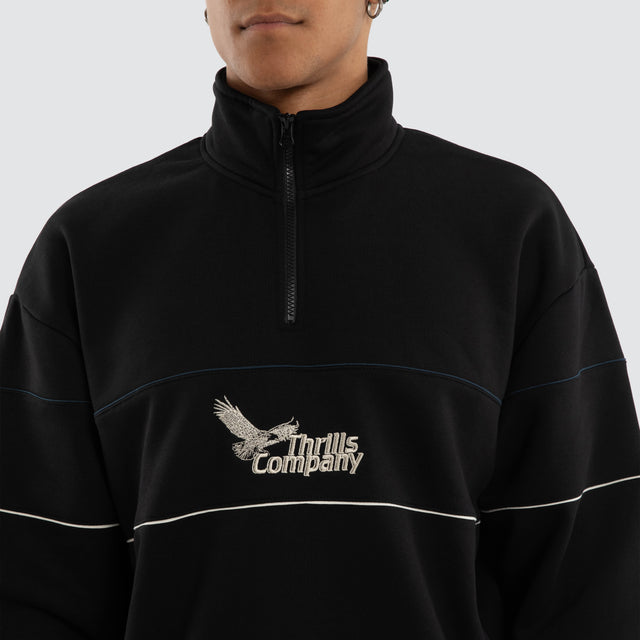 Between Chaos & Calm Fleece Black