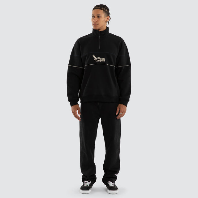 Between Chaos & Calm Fleece Black