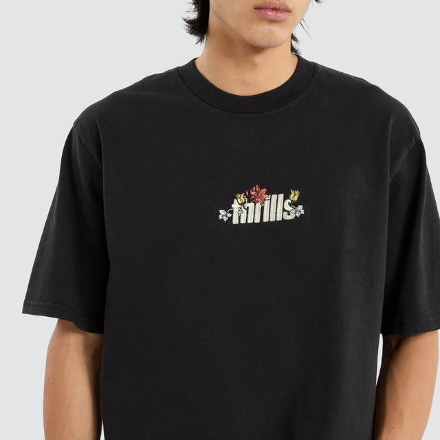 Natural Thrills Oversize Tee Black