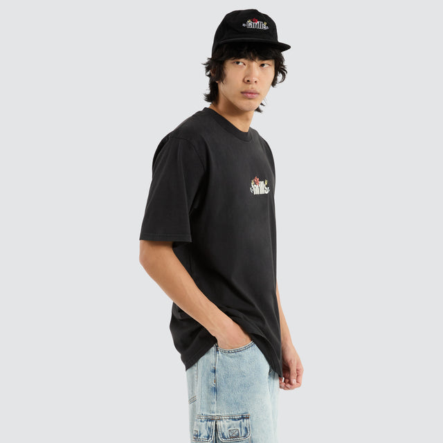 Natural Thrills Oversize Tee Black