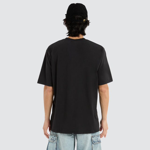 Natural Thrills Oversize Tee Black