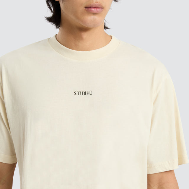 Minimal Thrills Merch Fit Tee Heritage White