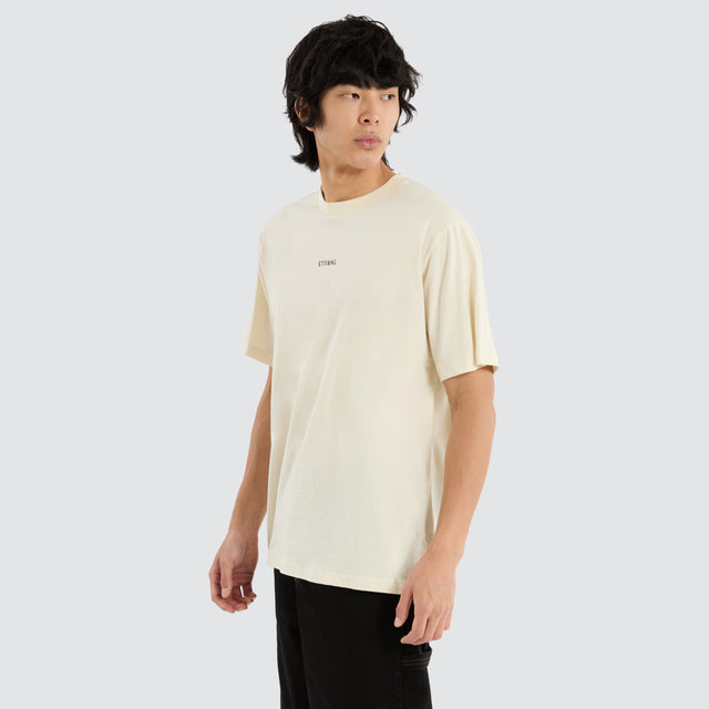 Minimal Thrills Merch Fit Tee Heritage White