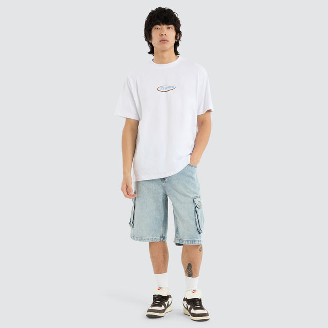 Pharm Merch Fit Tee White