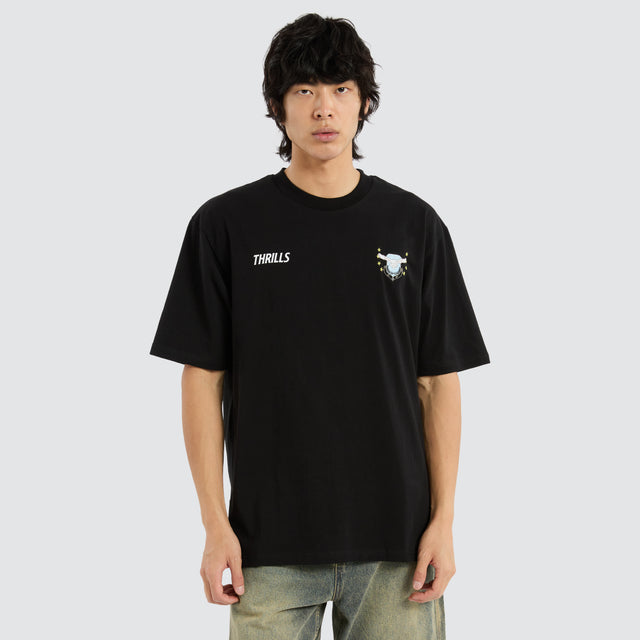 Centennial Oversize Fit Tee Black