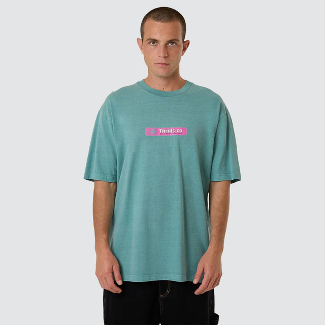 Games Of 84' Oversize Fit Tee Agate Green