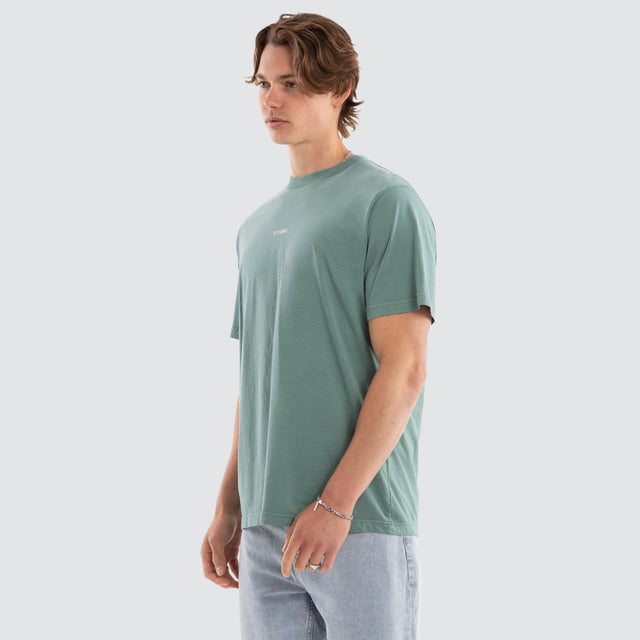 Minimal Thrills Merch Fit Tee Green Coast