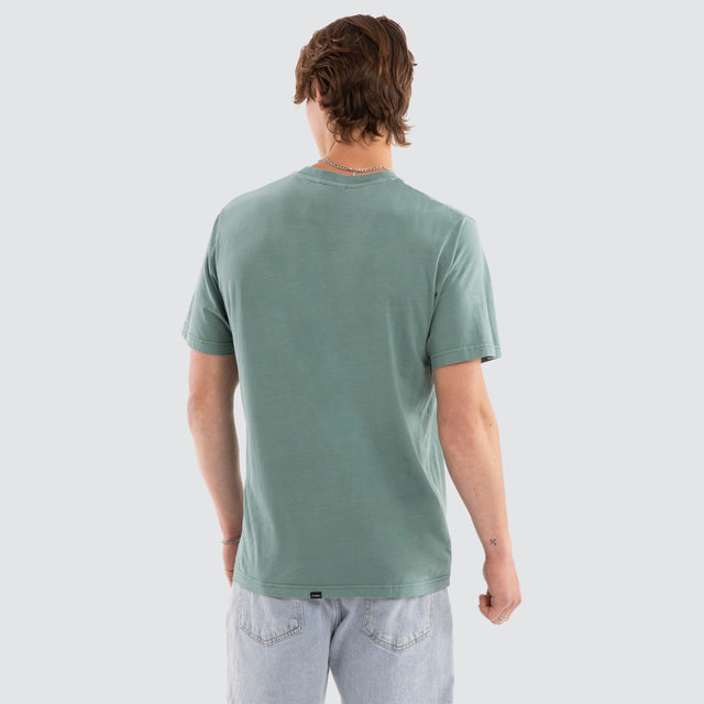 Minimal Thrills Merch Fit Tee Green Coast