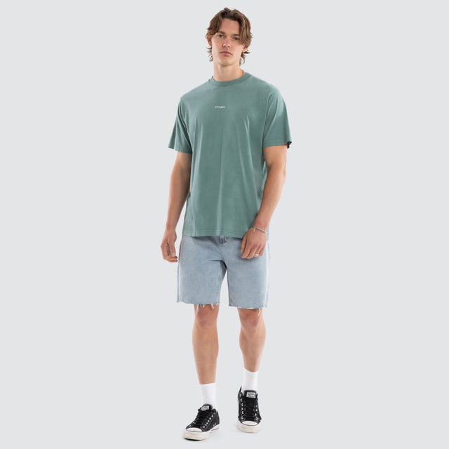 Minimal Thrills Merch Fit Tee Green Coast