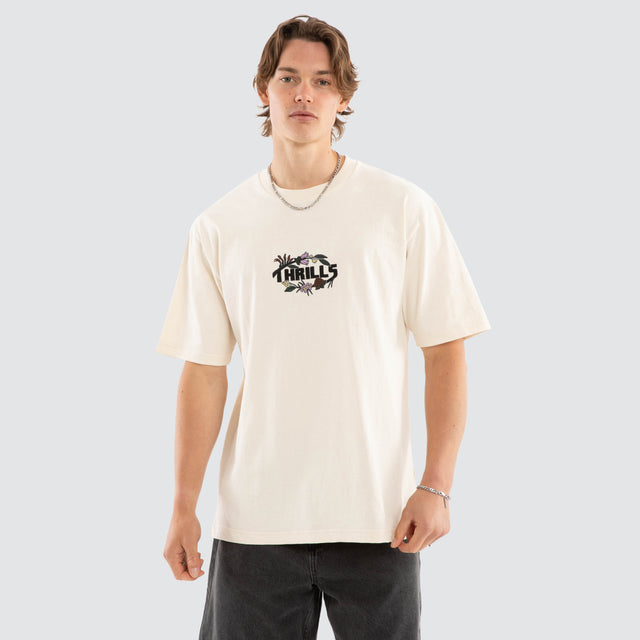 Beauty Around Us Oversize Tee Unbleached
