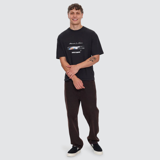 Adorned In Nature Box Tee Black