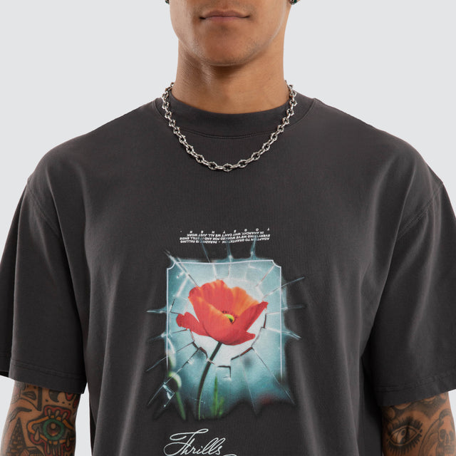 Together Together Box Crop Tee Pirate Black