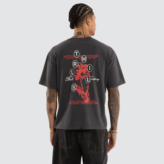 Together Together Box Crop Tee Pirate Black