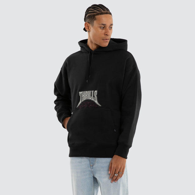 What We Believe Embro Hoodie Black