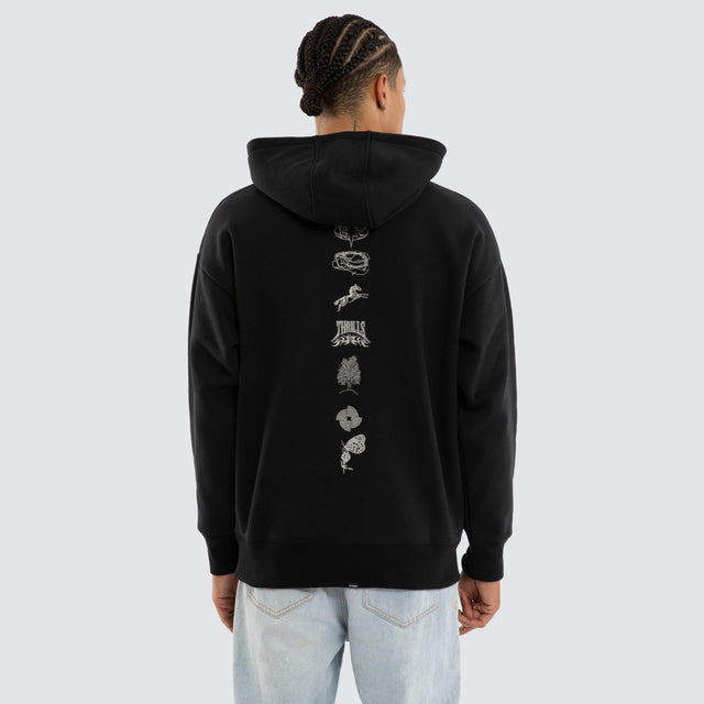 What We Believe Embro Hoodie Black