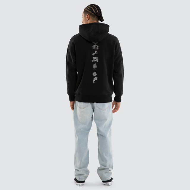 What We Believe Embro Hoodie Black