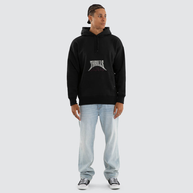 What We Believe Embro Hoodie Black