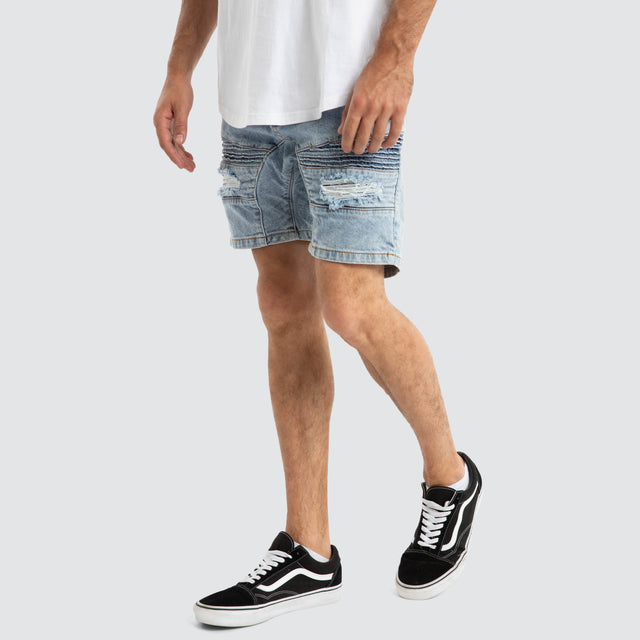 Viper Denim Short Portland Blue