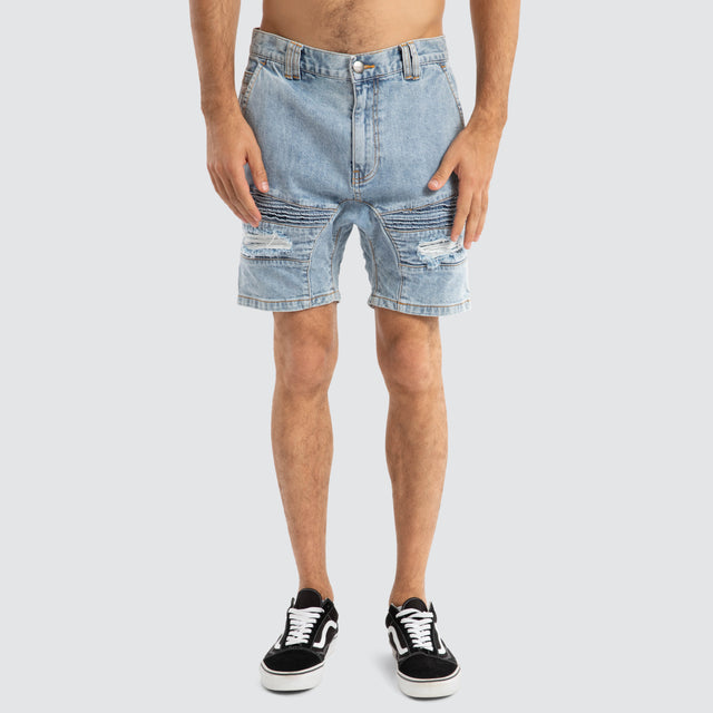 Viper Denim Short Portland Blue