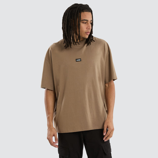 Soho Club Tee Taupe