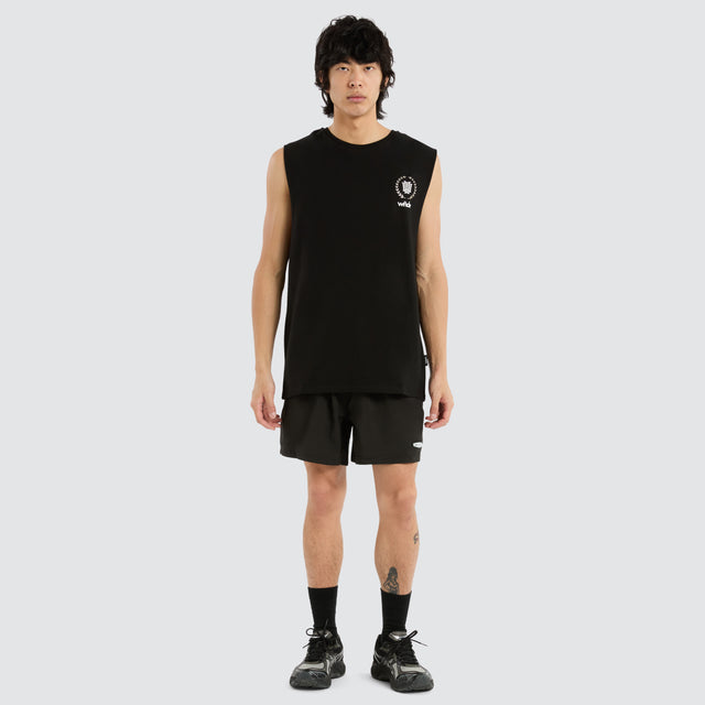 Emperor Muscle Top Black