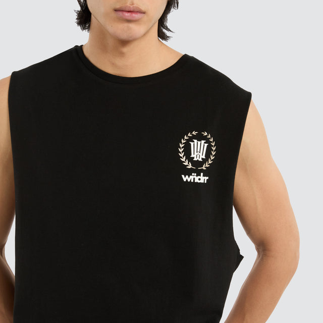 Emperor Muscle Top Black