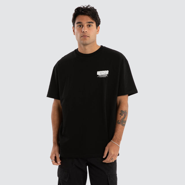 Grenade Box Fit Tee Black