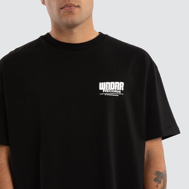 Grenade Box Fit Tee Black