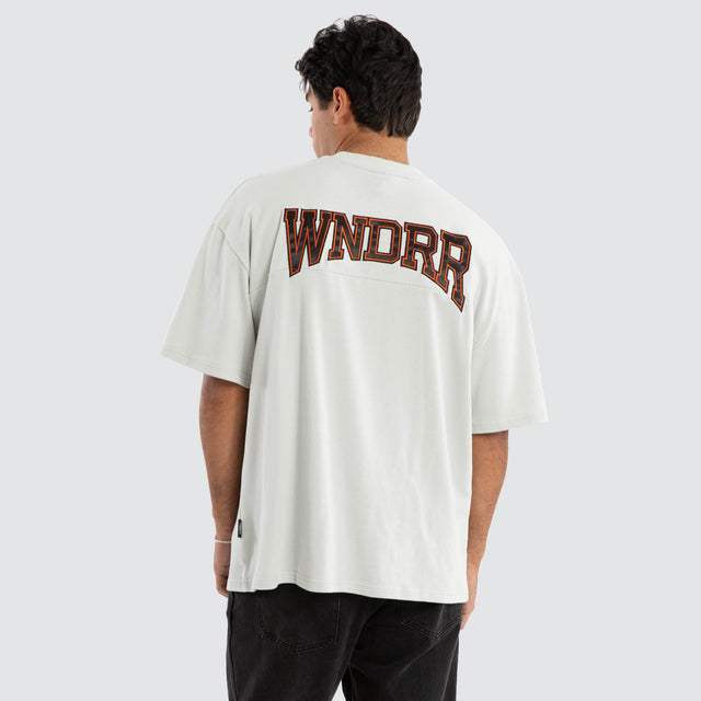 Arc Heavy Weight Box Fit Tee Oyster
