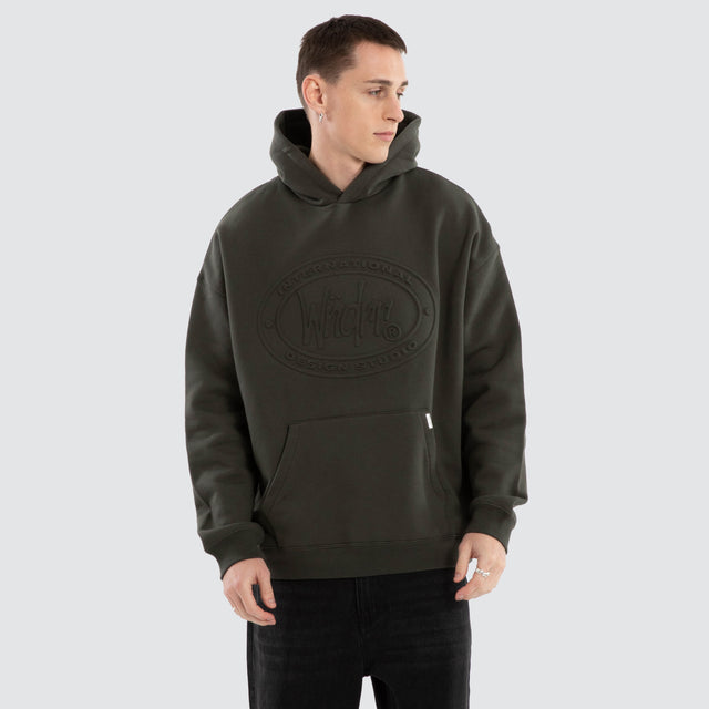 Minted Relaxed Hoodie Ink