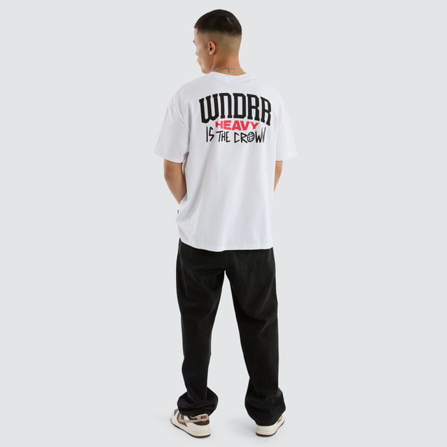 Pledge Box Fit Tee White