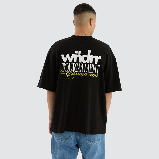 Tournament Heavy Weight Tee Black