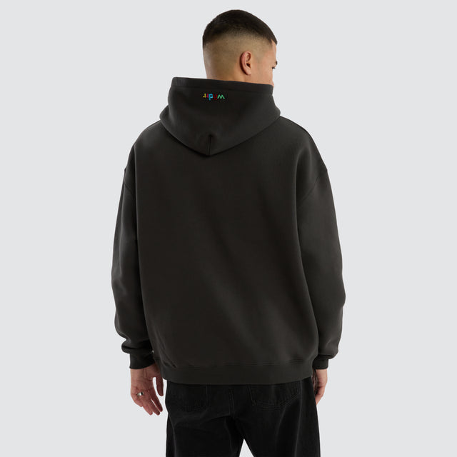 Tint Relaxed Hoodie Faded Black